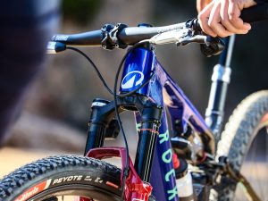 Rockrider bike front on Rockrider Race 940 S Pro Team introduced by Decathlon Ford Racing Team
