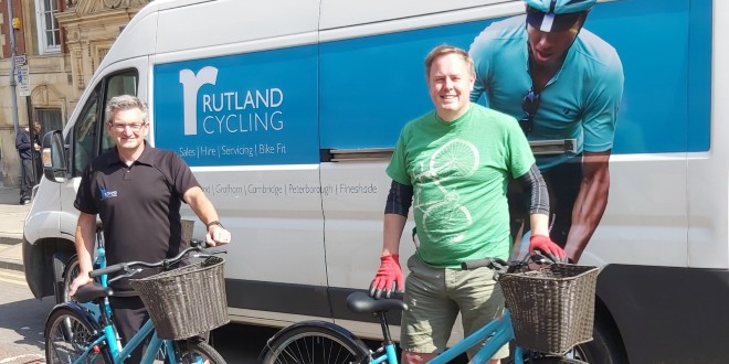 Rutland Cycling donates 50 bikes to Leicester Bike Aid