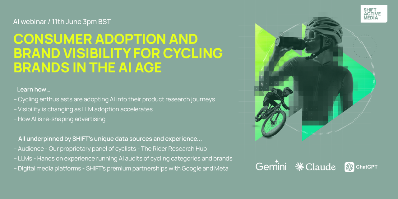 AI Webinar: Consumer Adoption and Brand Visibility for Cycling Brands in the AI Age