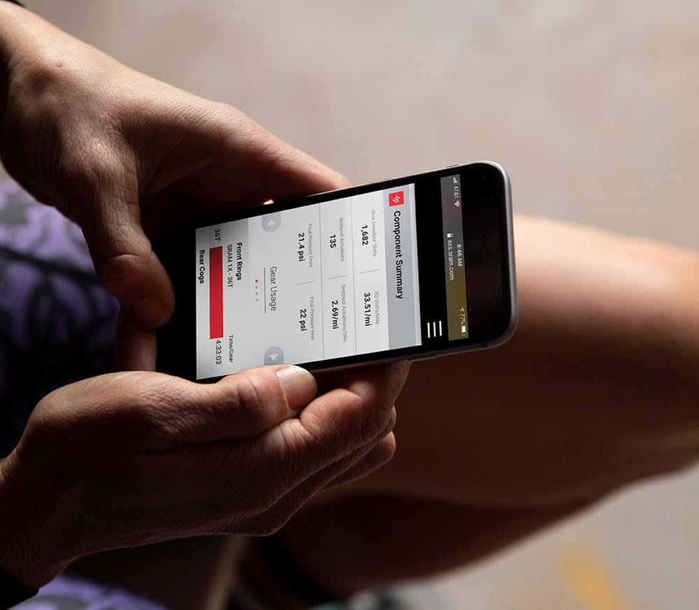 SRAM introduces AXS Web ride analysis tool