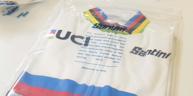 Santini to use compostable packaging to wrap technical cycling wear