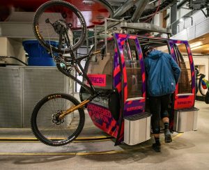 Saracen X Nevis ski gondola Saracen agree deal with Nevis Range to be official bike supplier