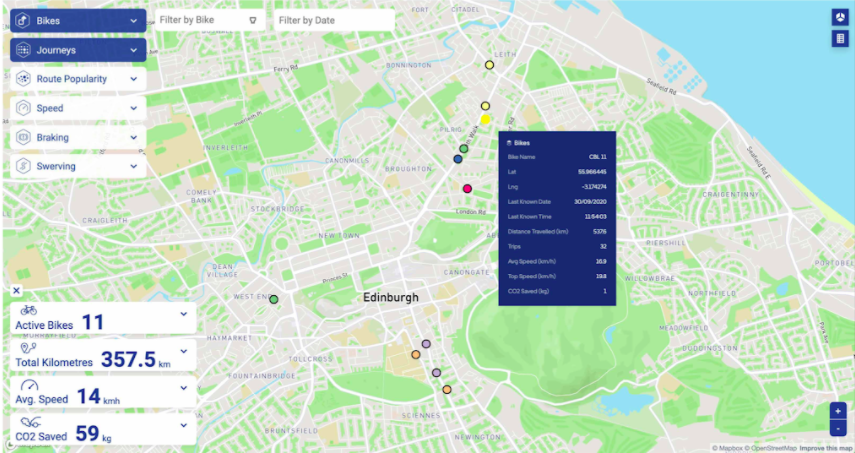See.Sense tech to map Edinburgh cycle lanes for cargo bikes