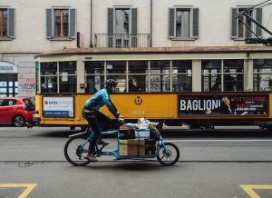 Selle Royal cargo bike and city tram Selle Royal project to support bike messengers launches