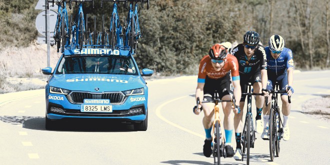 Shimano extends collaboration with Unipublic