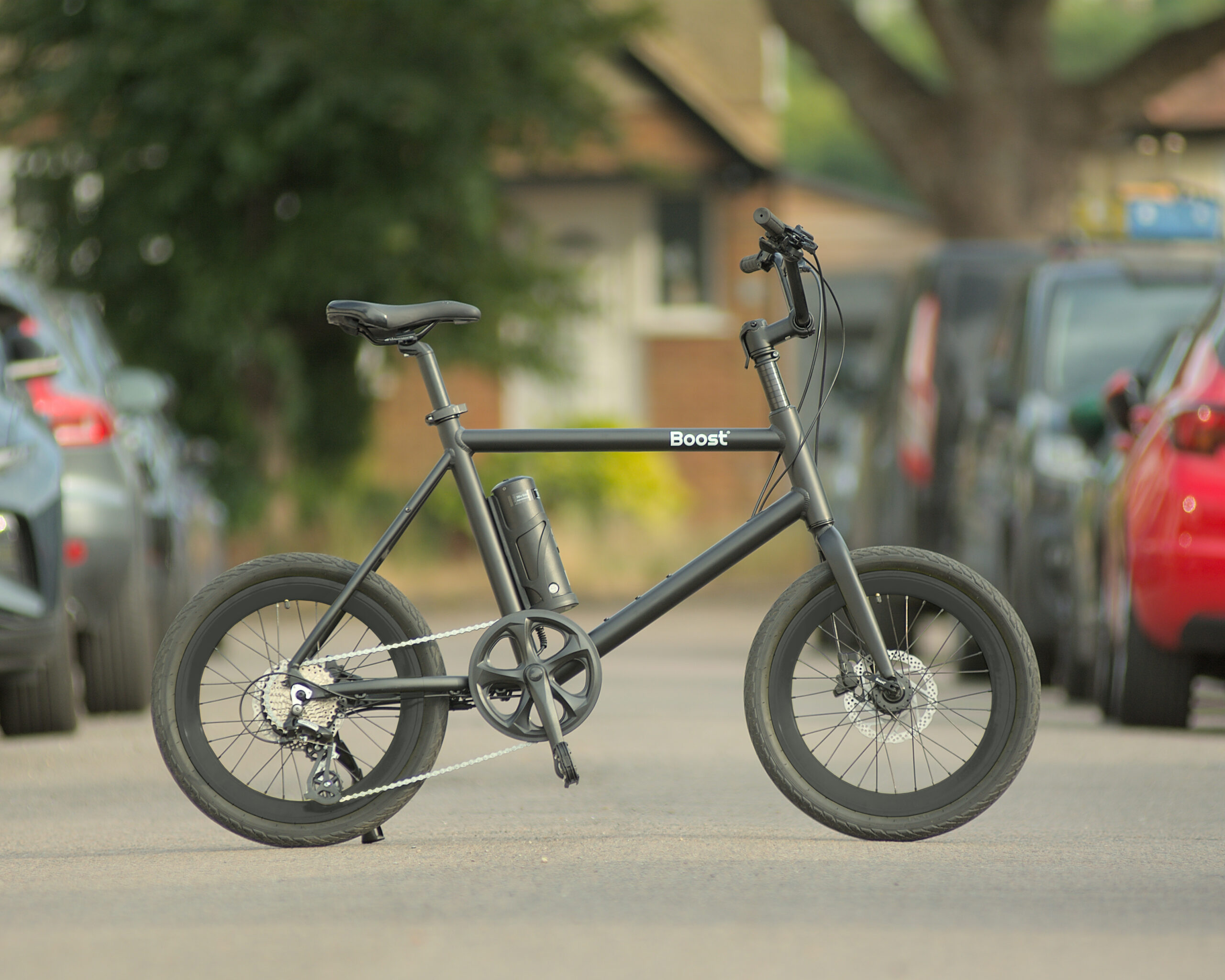 Side on black scaled 1 Boost Debuts the Boost Mini-Bike