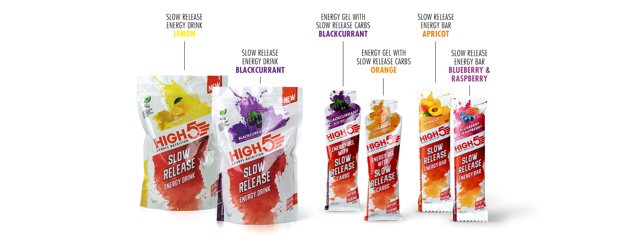 Slow Release Energy High5 launches new Slow Release Energy range
