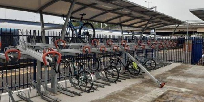 SWR completes cycle parking schemes at six Dorset stations