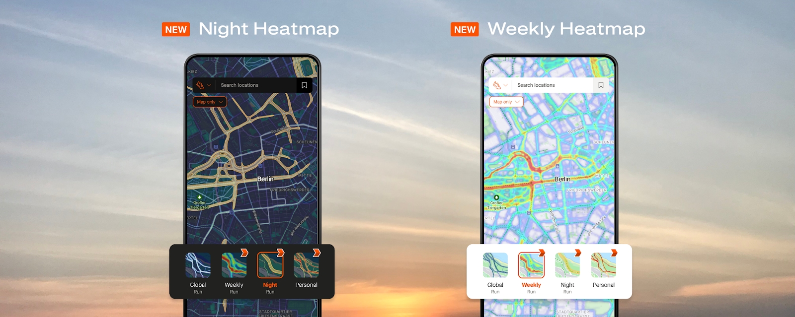 Strava expands mapping tools with Night and Weekly Heatmaps