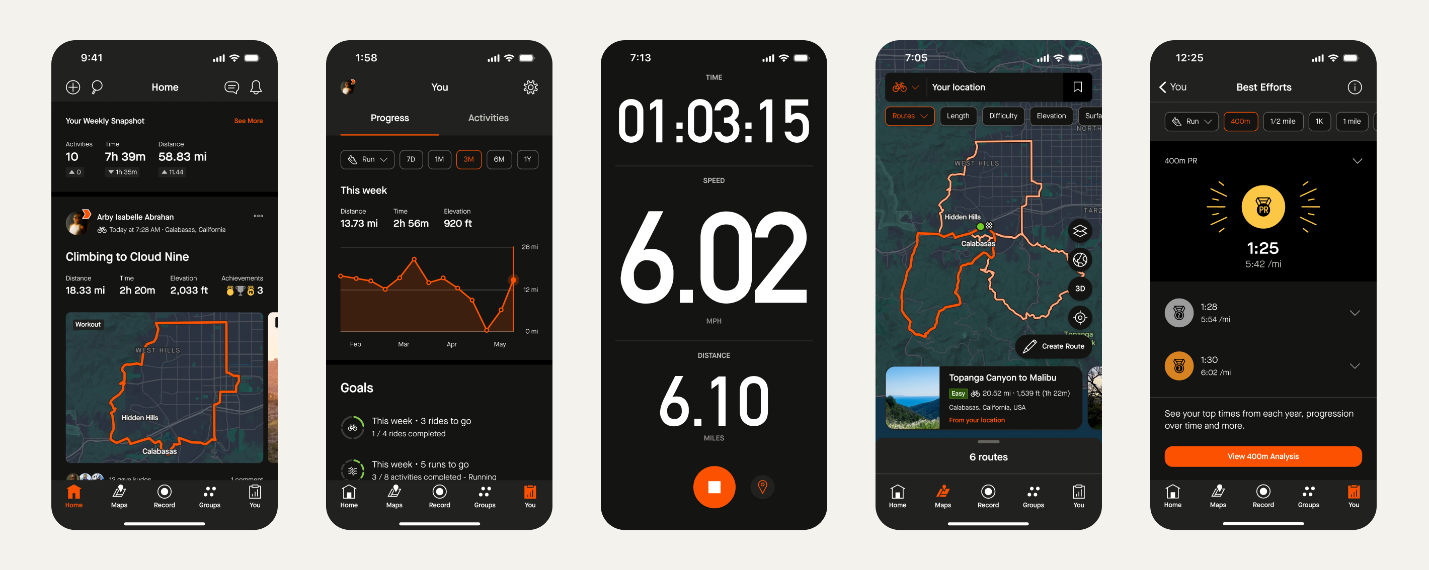 Strava Dark Mode Product Large Strava showcases latest innovations including dark mode