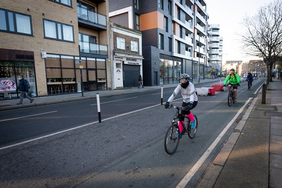 TfL sets out plans for new trial cycle lane in central London2 TfL sets out plans for trial cycle lane in central London