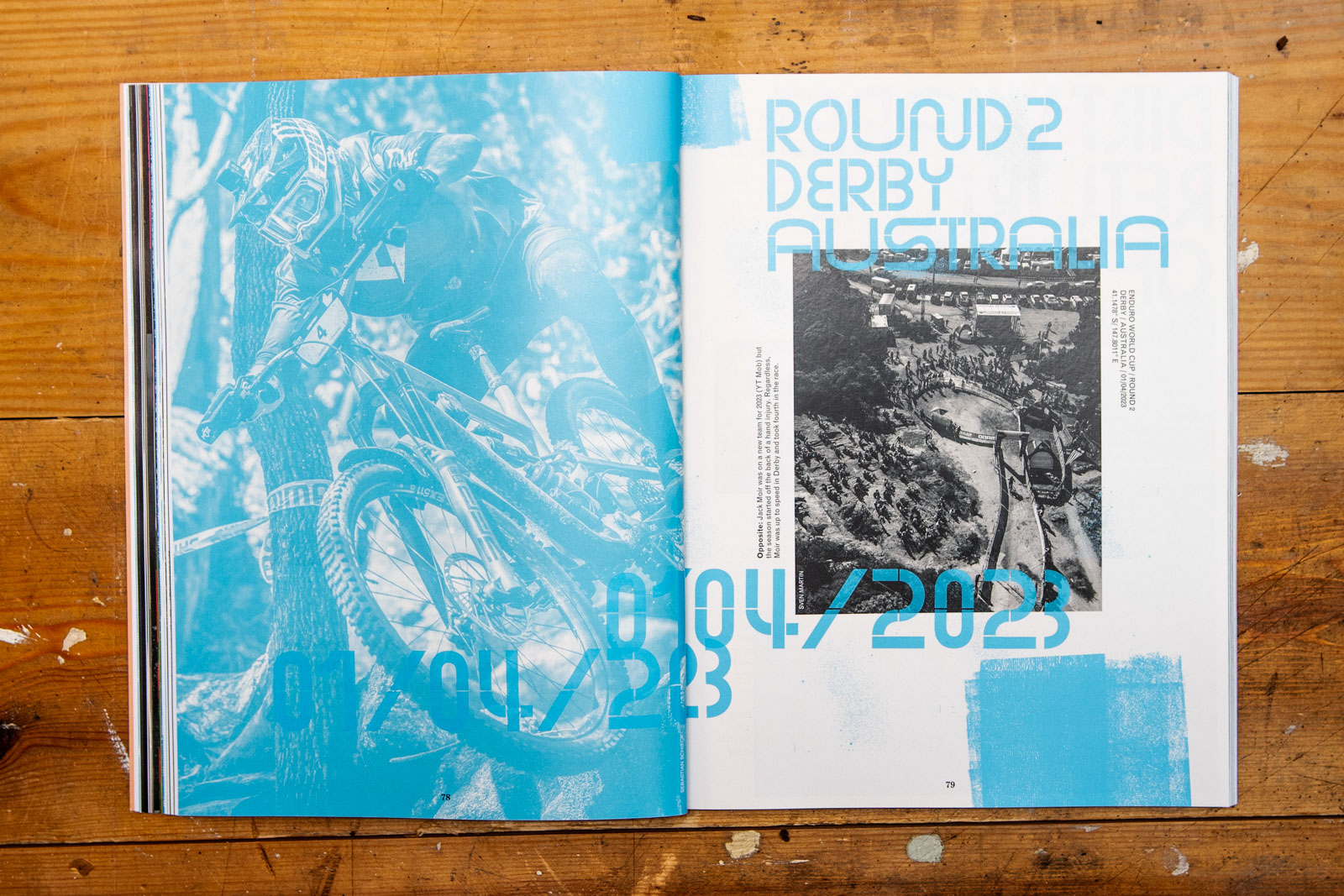 The World Stage Enduro World Cup 2023 Yearbook 0886 Misspent Summers release 2023 editions of Hurly Burly and The World Stage