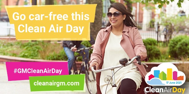 Thousands ‘go car-free’ to mark Clean Air Day 2021
