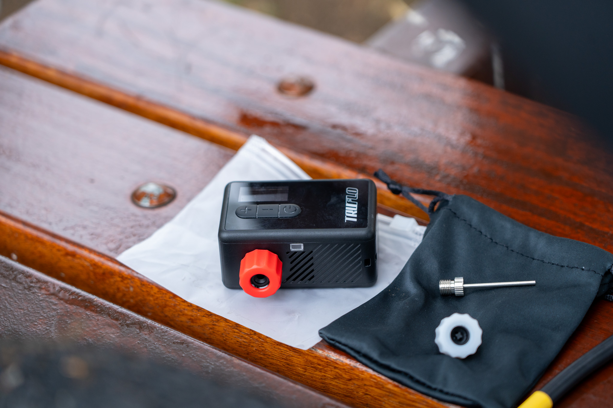 Truflo Electron electric bike pump