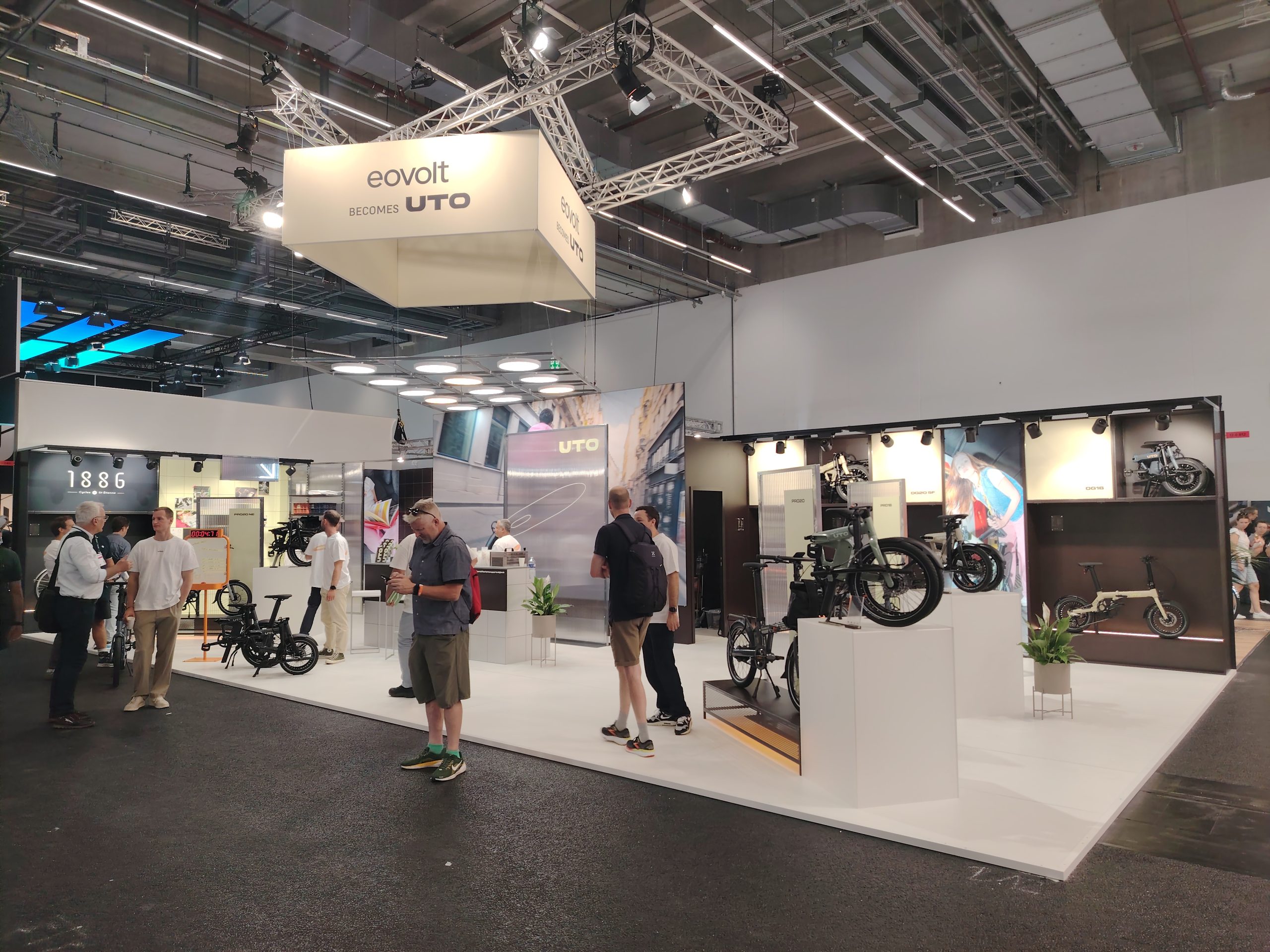 UTO booth at Eurobike