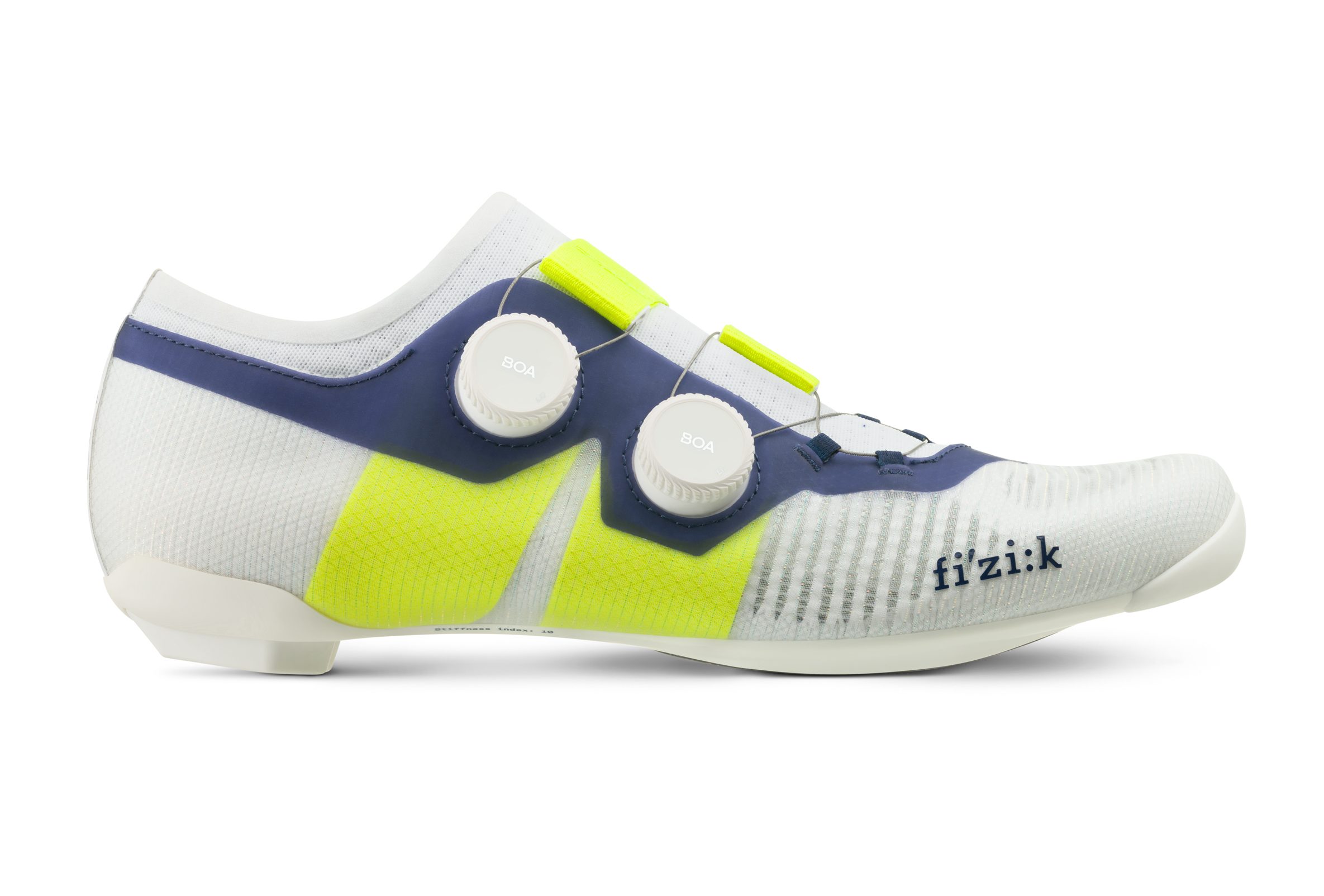 VER1DMR1C2090 10 fizik vento vega carbon white yellow fluo shoes e1747912833658 Fizik launches the all-new Vega carbon road shoes