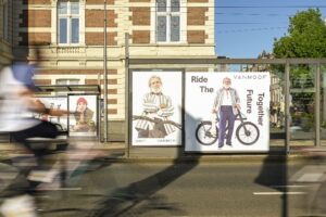 VanMoof AMS DCMN launches global OOH campaign with VanMoof