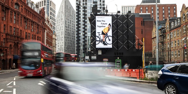 DCMN launches global OOH campaign with VanMoof
