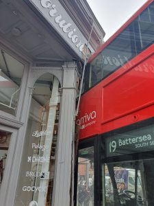Velorution Chelsea Crash 1 Double-decker London bus crashes into Velorution Chelsea