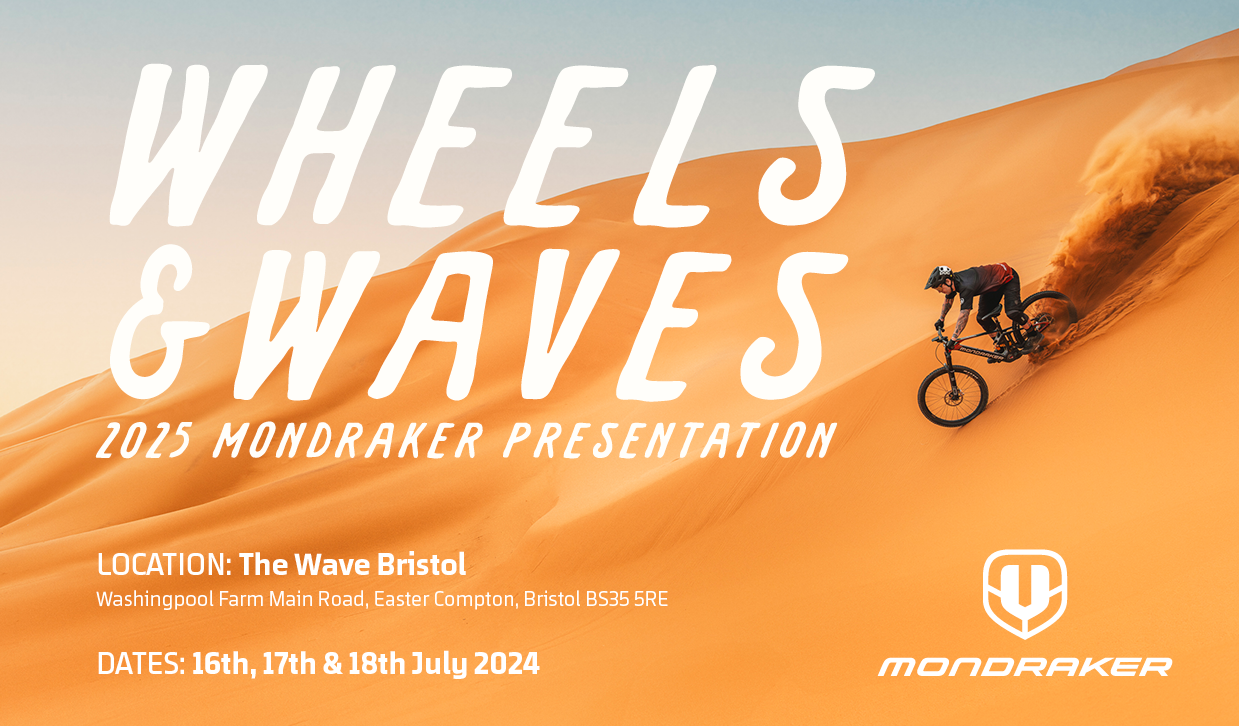 WW Postcard LO e1719305294402 Mondraker UK to host 'Wheels and Waves' launch event in July