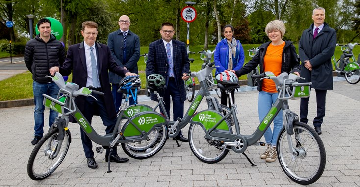 West Midlands Cycle Hire rolls out bikes in Birmingham