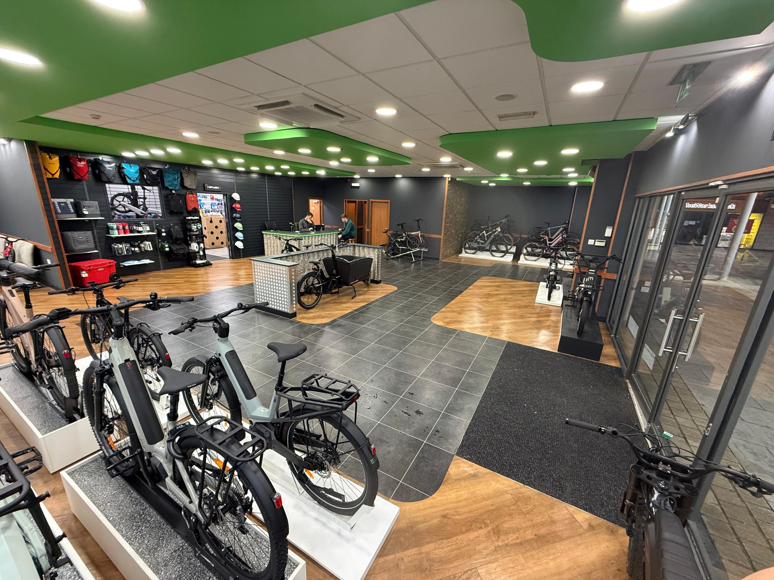 Full charged store interior 