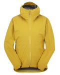 Womens Cinder Downpour Light Jacket Sahara QWH 86 SAH Rab expands Cinder collection for SS24