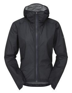 Womens Cinder Phantom Jacket Ebony QWH 68 EBN British outdoor brand Rab launches its first adventure cycling range 