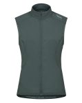 Womens Cinder Windveil Vest GreenSlate QWS 73 GNS Rab expands Cinder collection for SS24