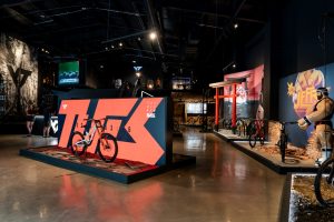 YT MILL BV Hero shot inside YT Industries open flagship YT Mill Bentonville Experience Centre