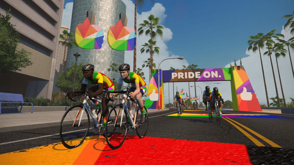 Zwift’s Pride On event series returns this June