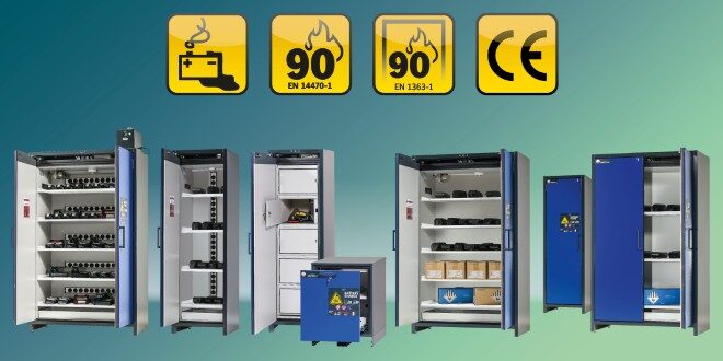 asecos ION LINE 1 E-bike battery fires and how to stop them