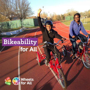 bikeabilityforall ig v3 1500x New national pilot to expand inclusive Bikeability for SEND pupils
