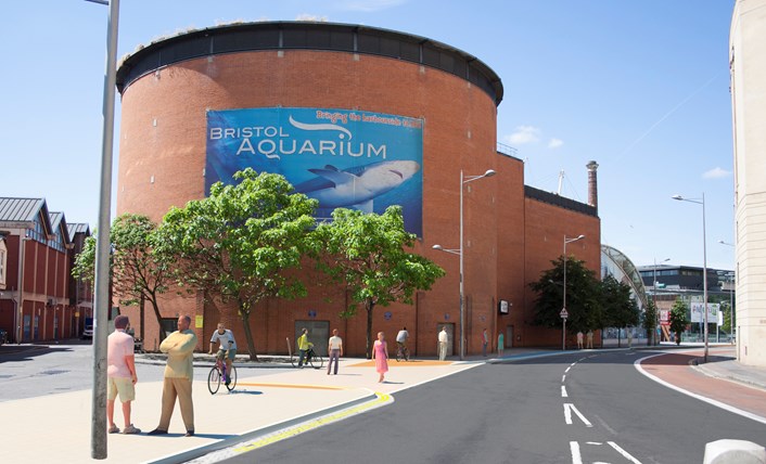 Work starts on Anchor Road and Hotwell Road in Bristol