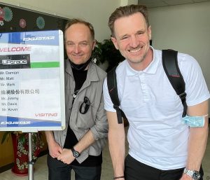 damian and matt at taipei show 'We are seeing light at the end of the tunnel' – Catching up with distributor Upgrade Bikes