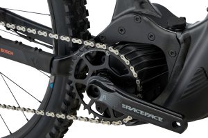 e 160 RSX 29 Black and Orange Chainring and Motor Detail Whyte unveils new e-MTB, with improved handling and cornering 