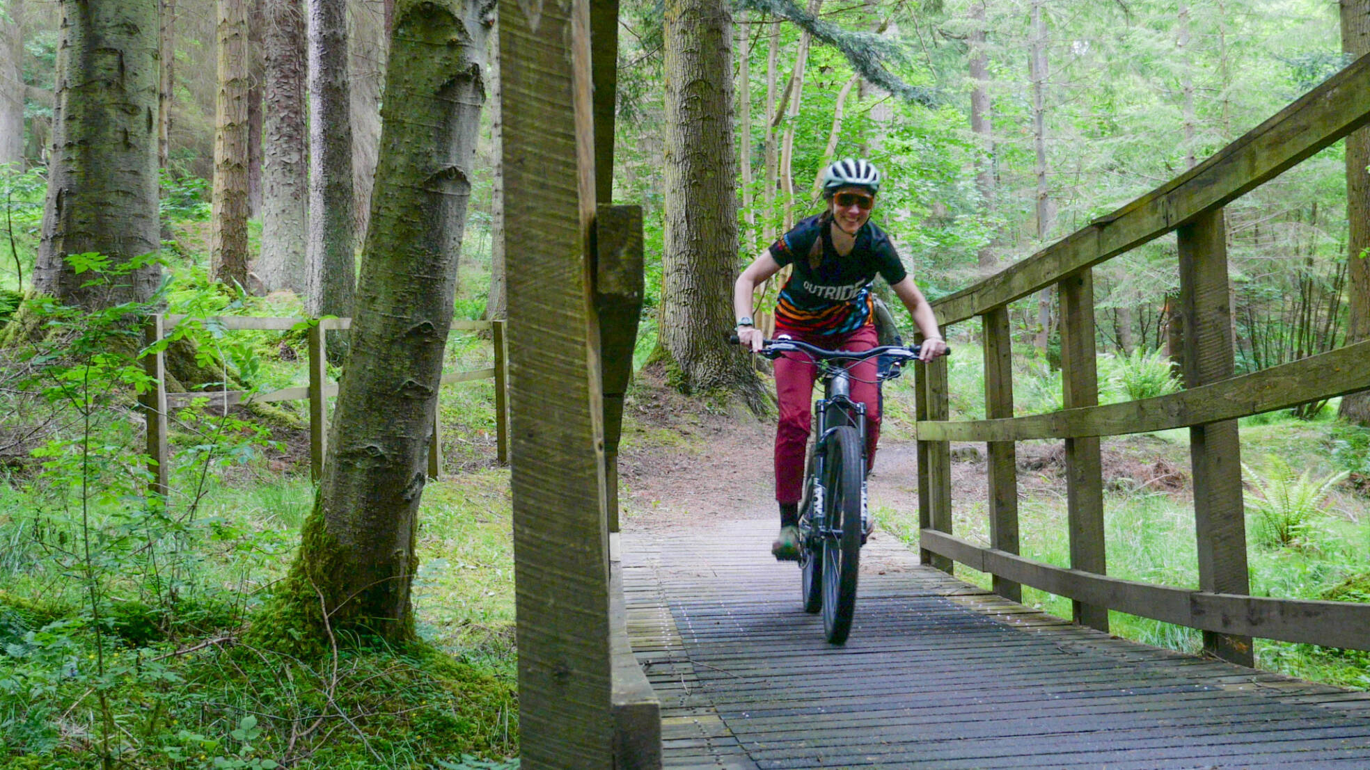 estther walker outride trail therapy New £90k Mountain Biking Trail Therapy Hub to open in the Scottish Borders