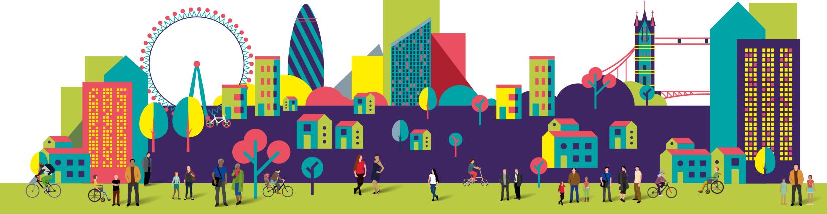 LCC and Living Streets team on ‘Liveable London’ campaign