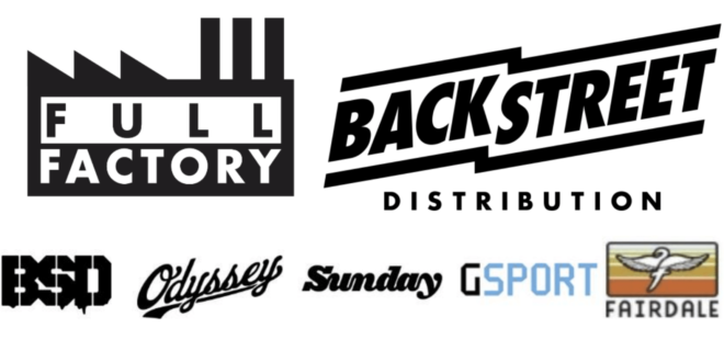logos Back Street Distribution welcomes Odyssey, Sunday, G-Sport and Fairdale