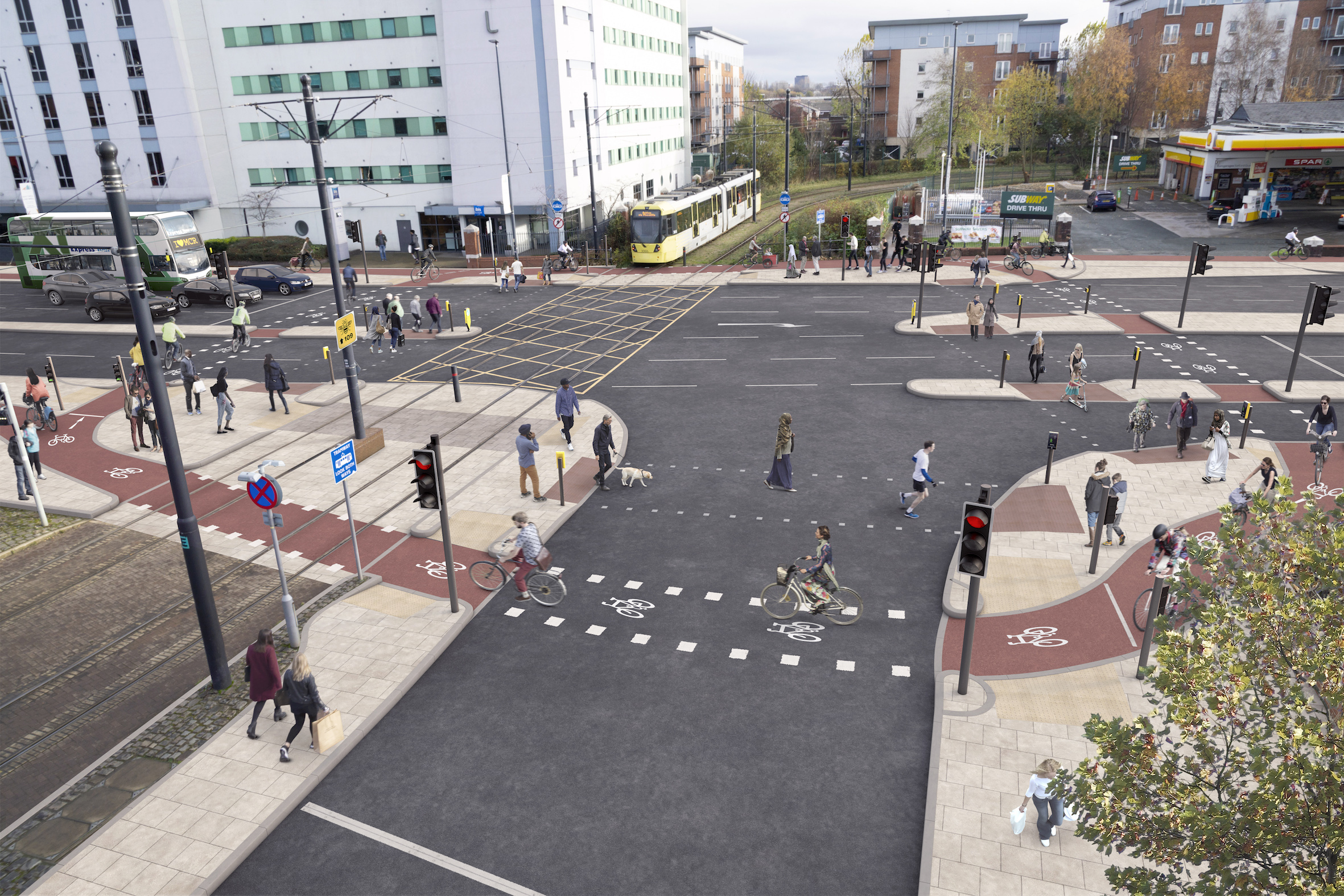 New cycling and walking projects announced across Greater Manchester