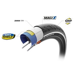 michelin city street technologien.full Michelin introduce the City Street: An urban, e-bike specific, tyre