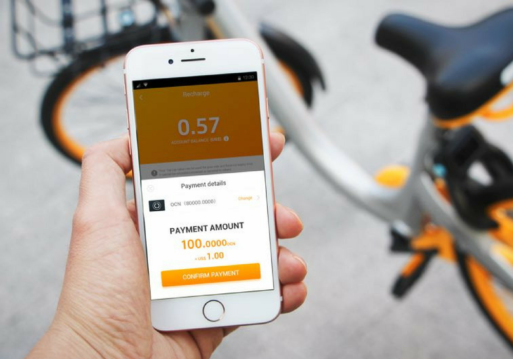 oBike embraces the blockchain