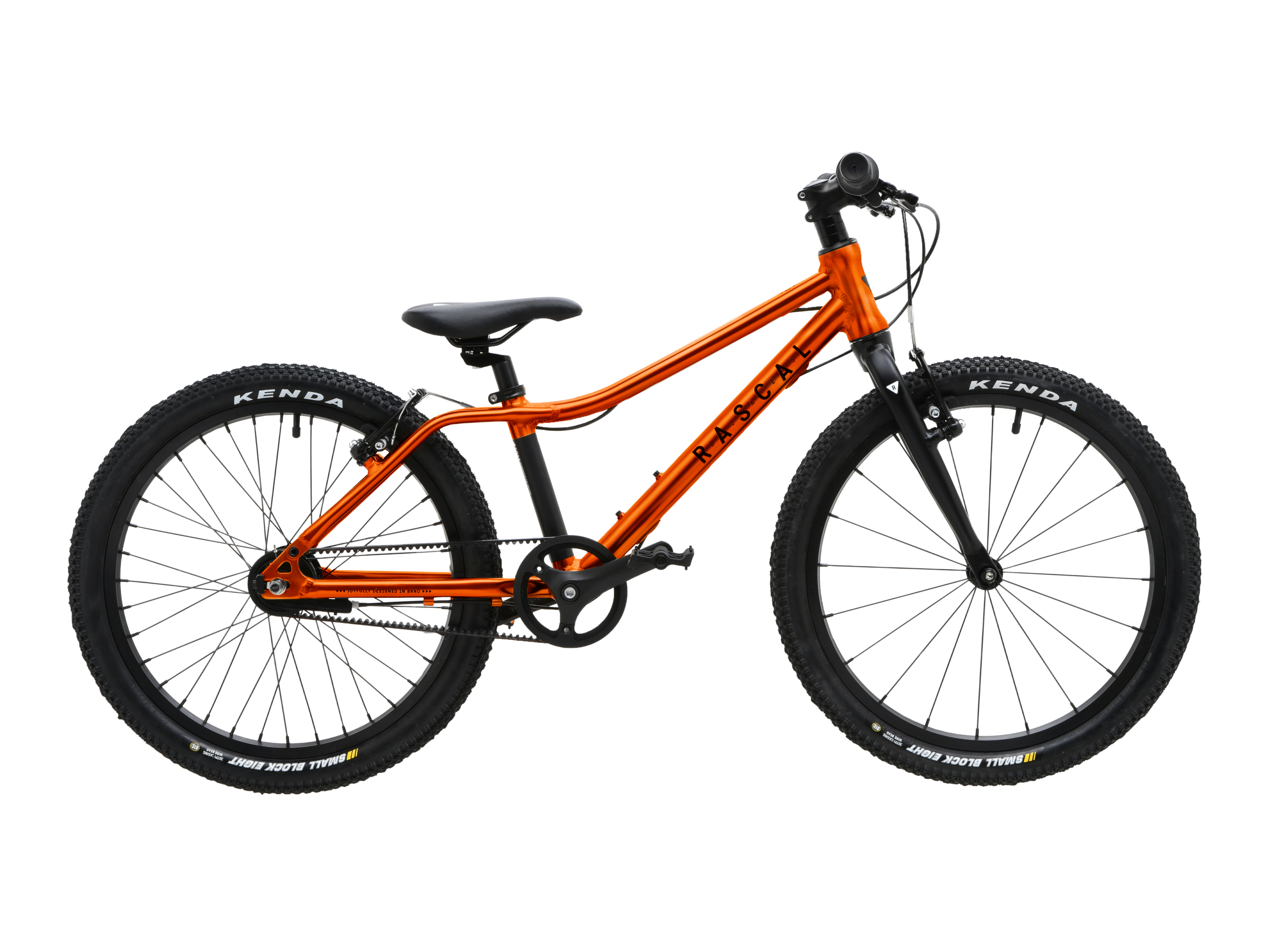 Rascal 20" bike in orange