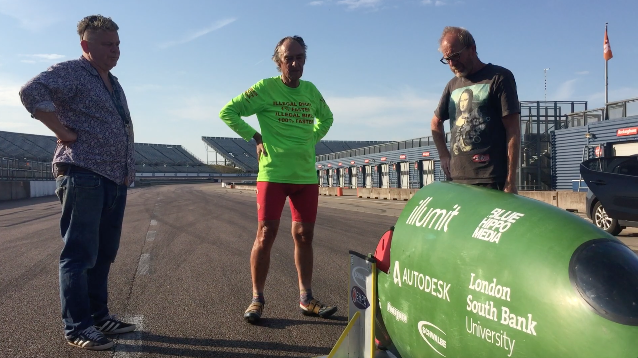 Backers sought for film of 75-year-old Mike Burrows attempting bike speed record of 93mph