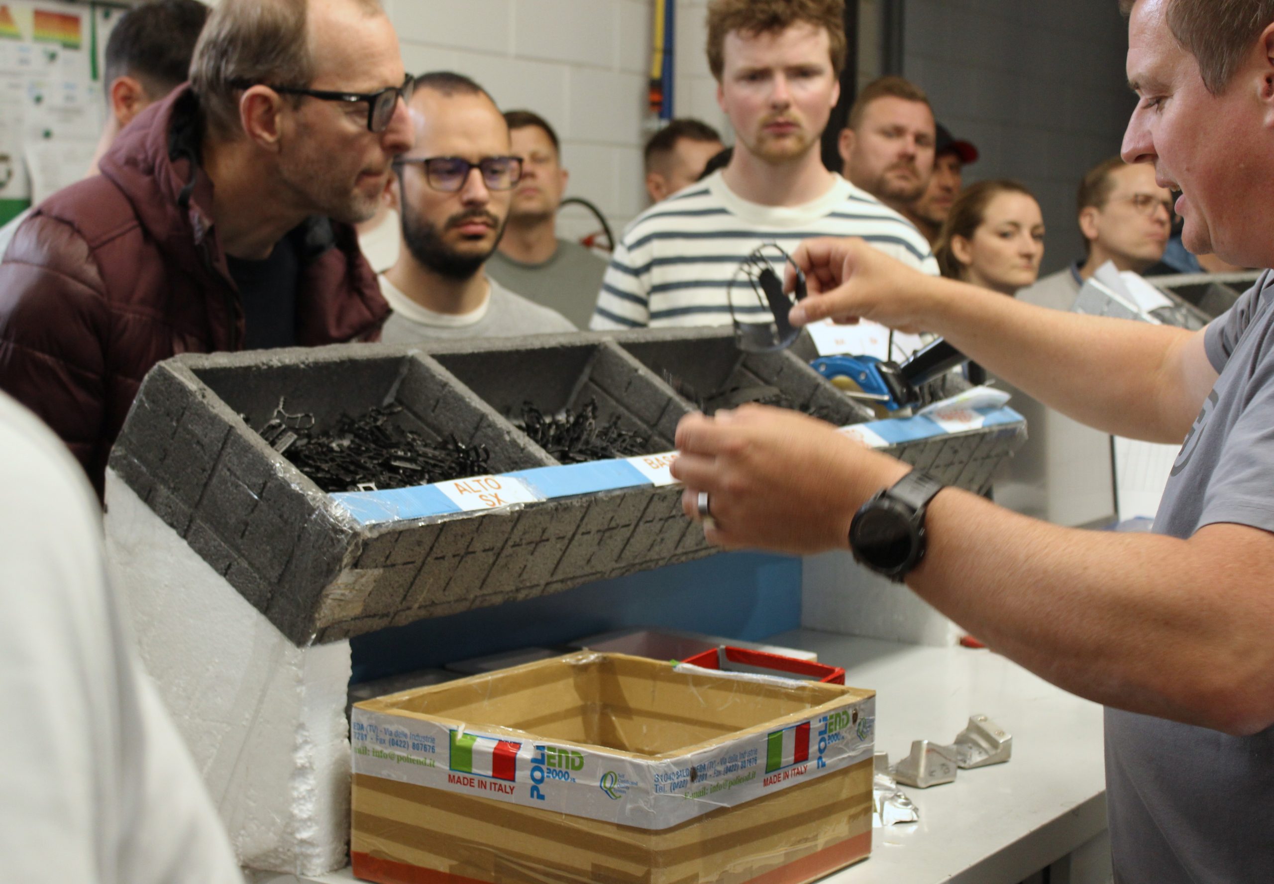 tour of EPS factory scaled Behind ‘Made in Italy’: How ABUS Road Helmets are Made
