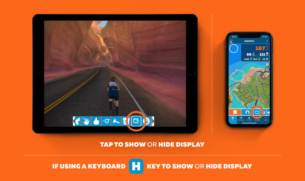 unnamed 2021 04 23T111527.032 Zwift introduces Hide Display