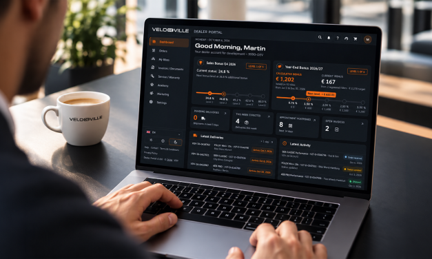Velo de Ville updates dealer portal with order tracking and new ordering tool